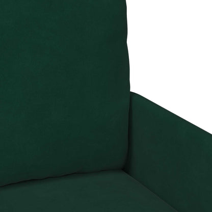 Sofa Sets 3 pcs Dark Green 115 x 56 x 80 cm Plywood