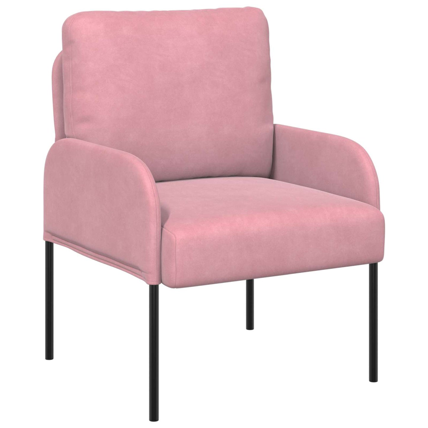 Sofa Sets with Cushion 3 pcs Pink 115 x 56 x 80 cm Plywood