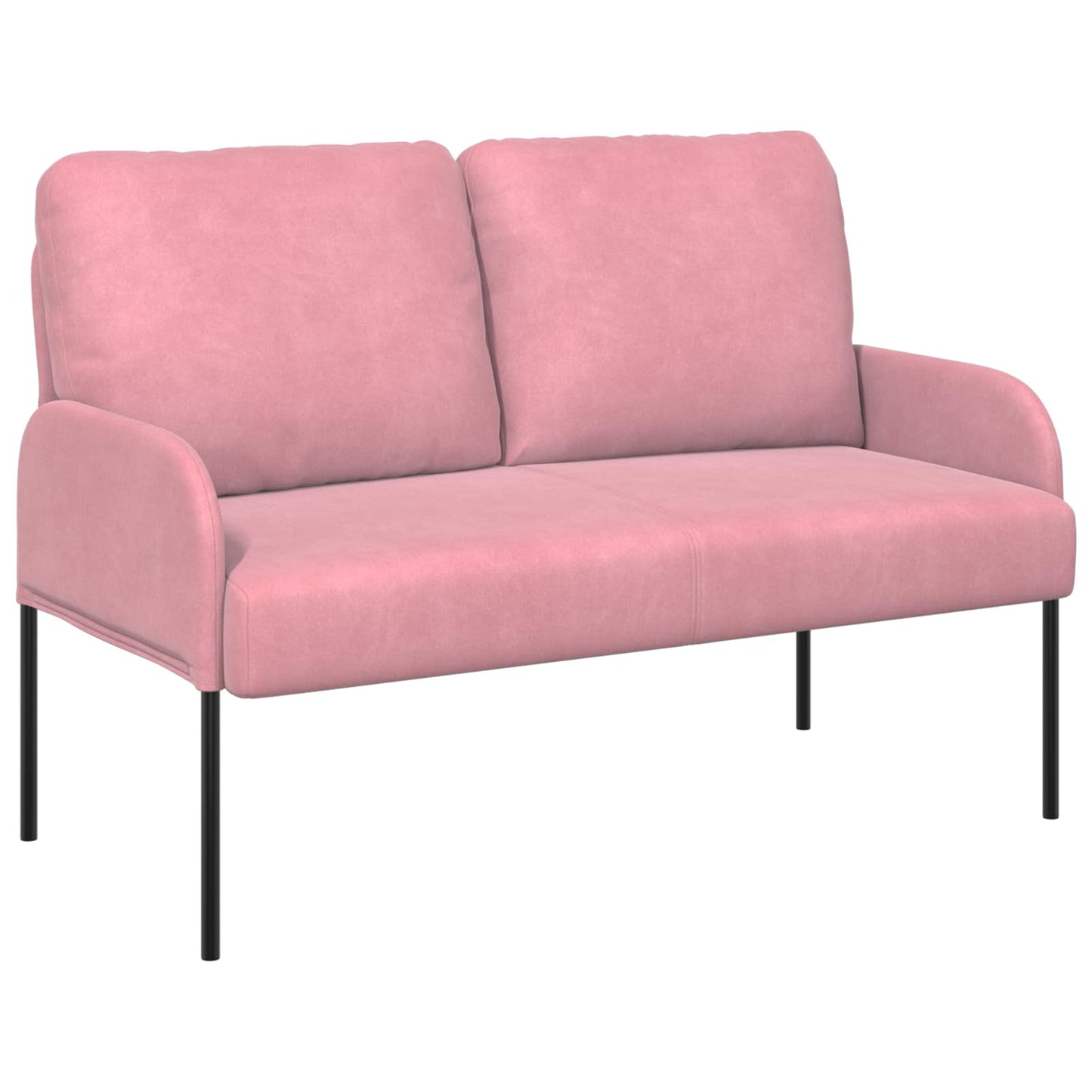Sofa Sets with Cushion 3 pcs Pink 115 x 56 x 80 cm Plywood