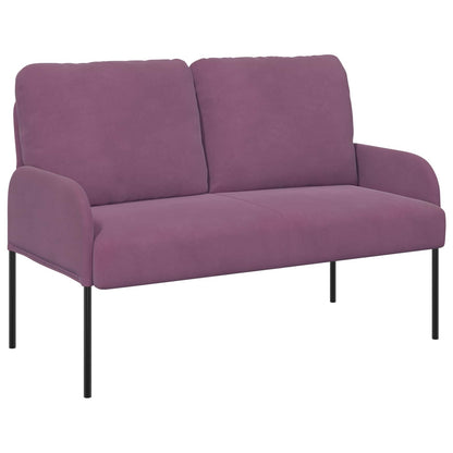 Sofa Sets with Cushion 3 pcs Purple 115 x 56 x 80 cm Plywood