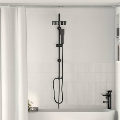 Shower System Black 47 x 20 x 95 cm Stainless Steel