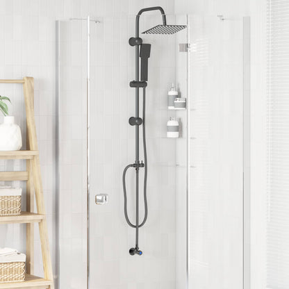 Shower System Black 47 x 20 x 95 cm Stainless Steel