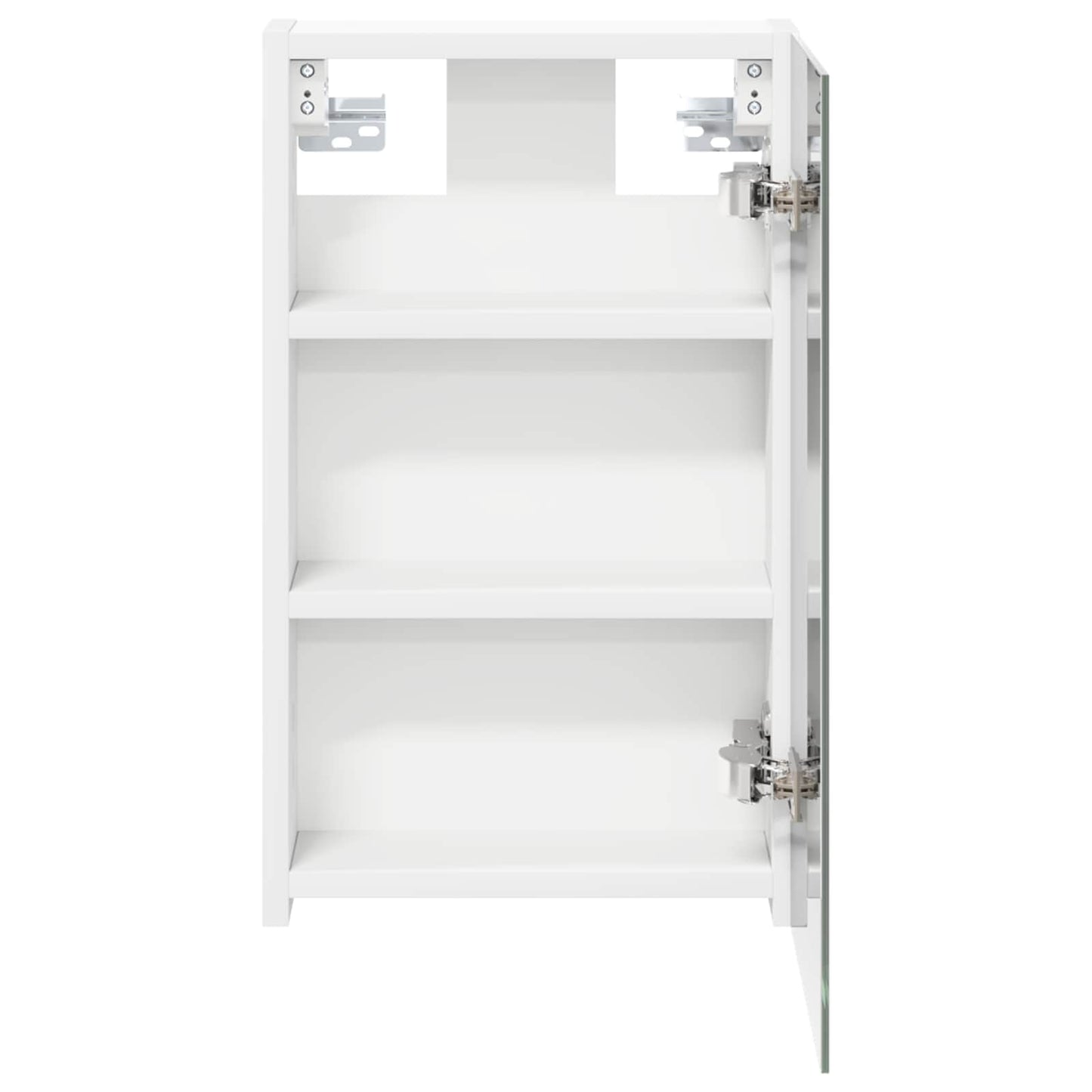 Bathroom Mirror Cabinet White 30 x 10.5 x 50 cm Engineered wood