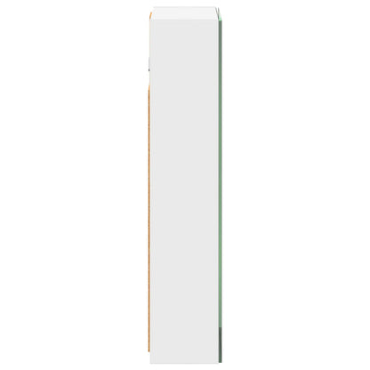 Bathroom Mirror Cabinet White 30 x 10.5 x 50 cm Engineered wood