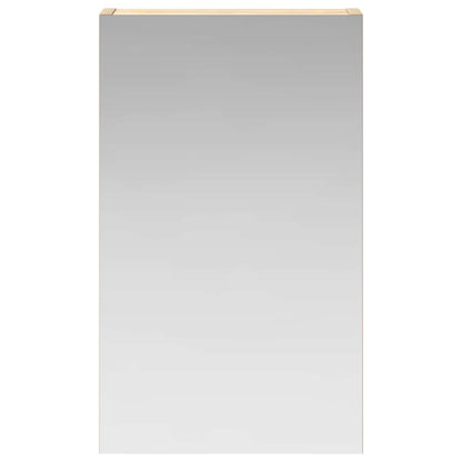 Bathroom Mirror Cabinet Sonoma Oak 30 x 10.5 x 50 cm