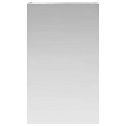 Bathroom Mirror Cabinet Concrete Grey 30 x 10.5 x 50 cm