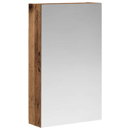 Bathroom Mirror Cabinet Old Wood 30 x 10.5 x 50 cm