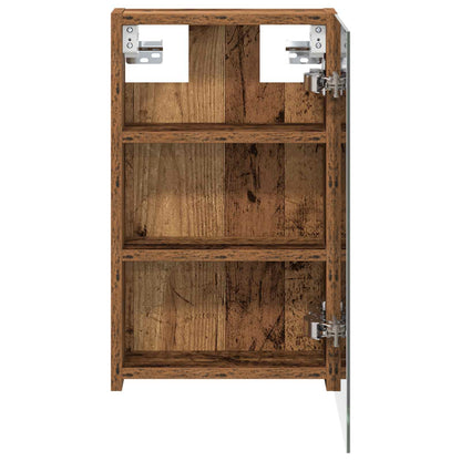 Bathroom Mirror Cabinet Old Wood 30 x 10.5 x 50 cm