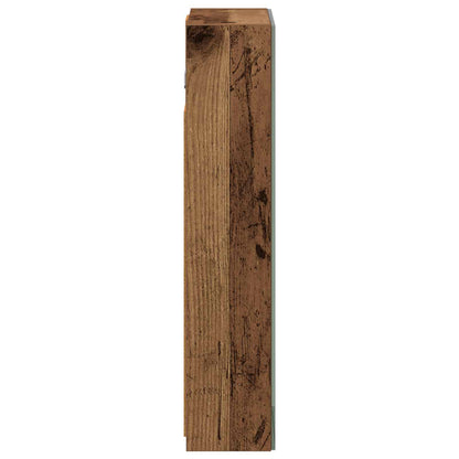 Bathroom Mirror Cabinet Old Wood 30 x 10.5 x 50 cm
