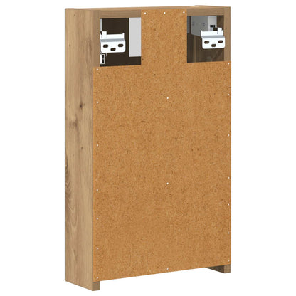 Bathroom Mirror Cabinet Artisian Oak 30 x 10.5 x 50 cm