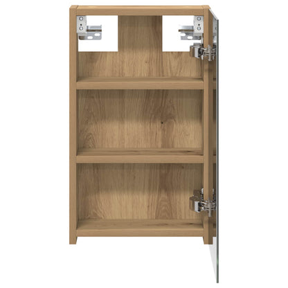 Bathroom Mirror Cabinet Artisian Oak 30 x 10.5 x 50 cm