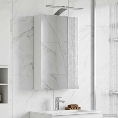 Bathroom Mirror Cabinet White 30 x 10.5 x 50 cm Engineered wood