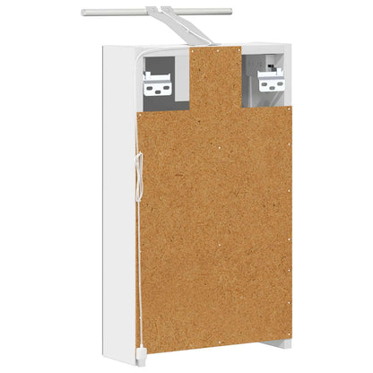 Bathroom Mirror Cabinet White 30 x 10.5 x 50 cm Engineered wood
