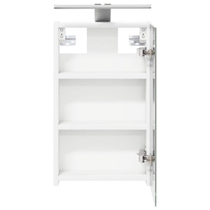 Bathroom Mirror Cabinet White 30 x 10.5 x 50 cm Engineered wood