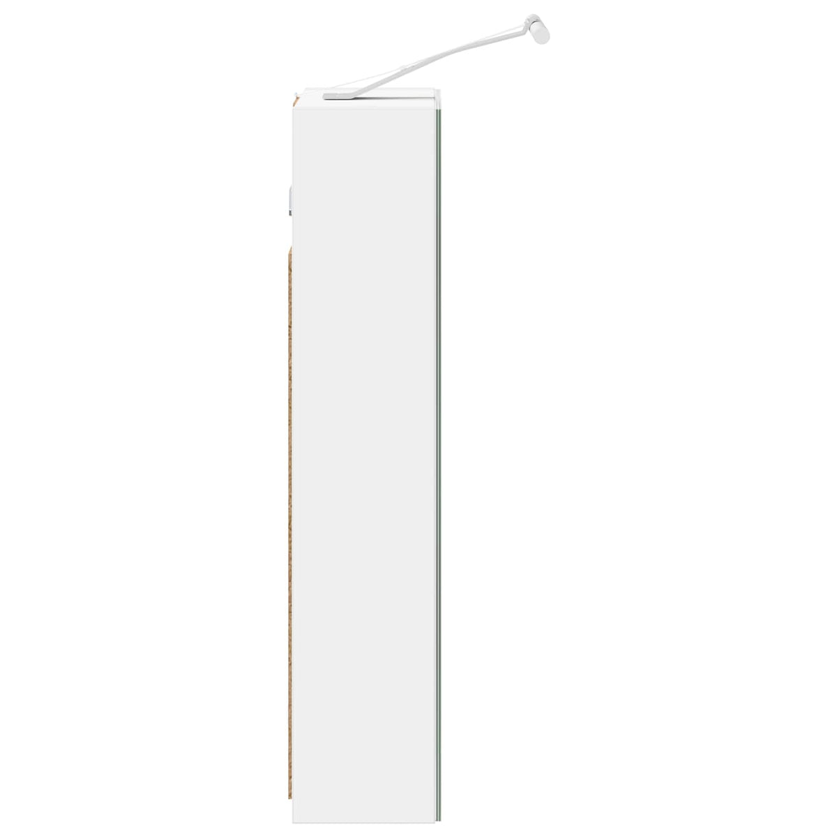 Bathroom Mirror Cabinet White 30 x 10.5 x 50 cm Engineered wood