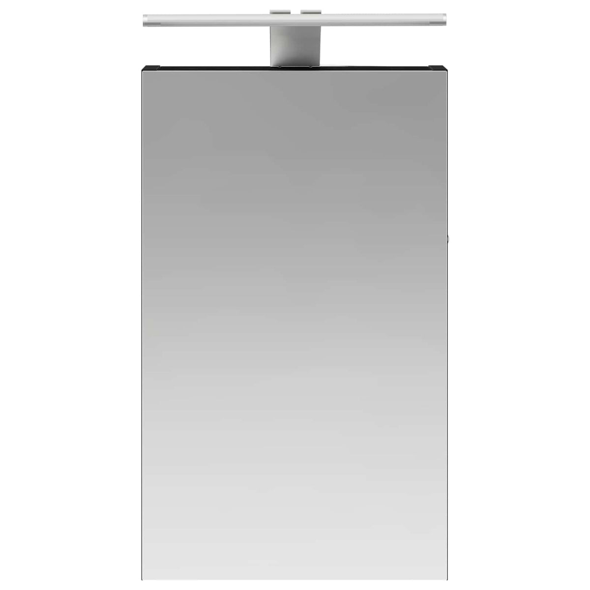 Bathroom Mirror Cabinet Black Oak 30 x 10.5 x 50 cm