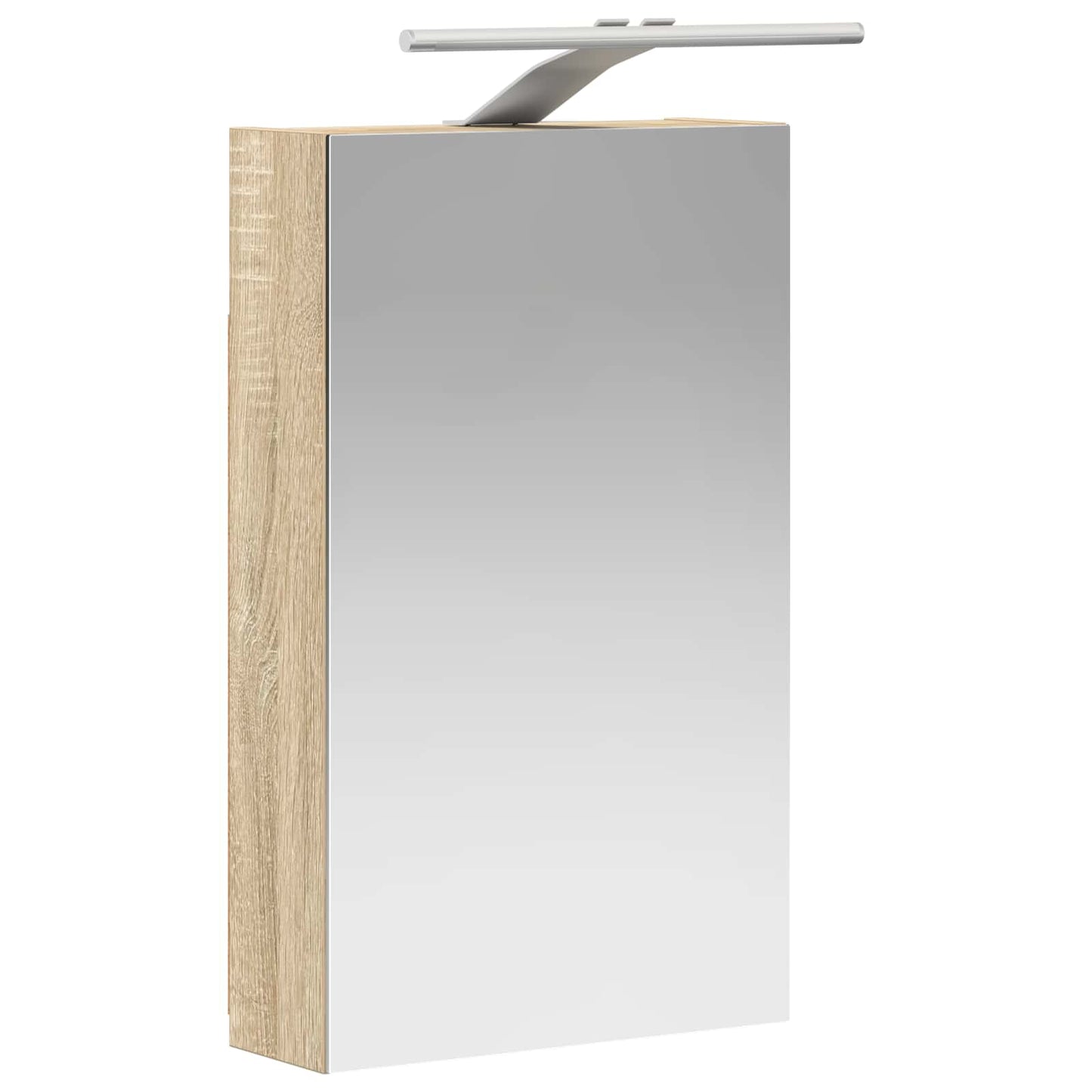 Bathroom Mirror Cabinet Sonoma Oak 30 x 10.5 x 50 cm