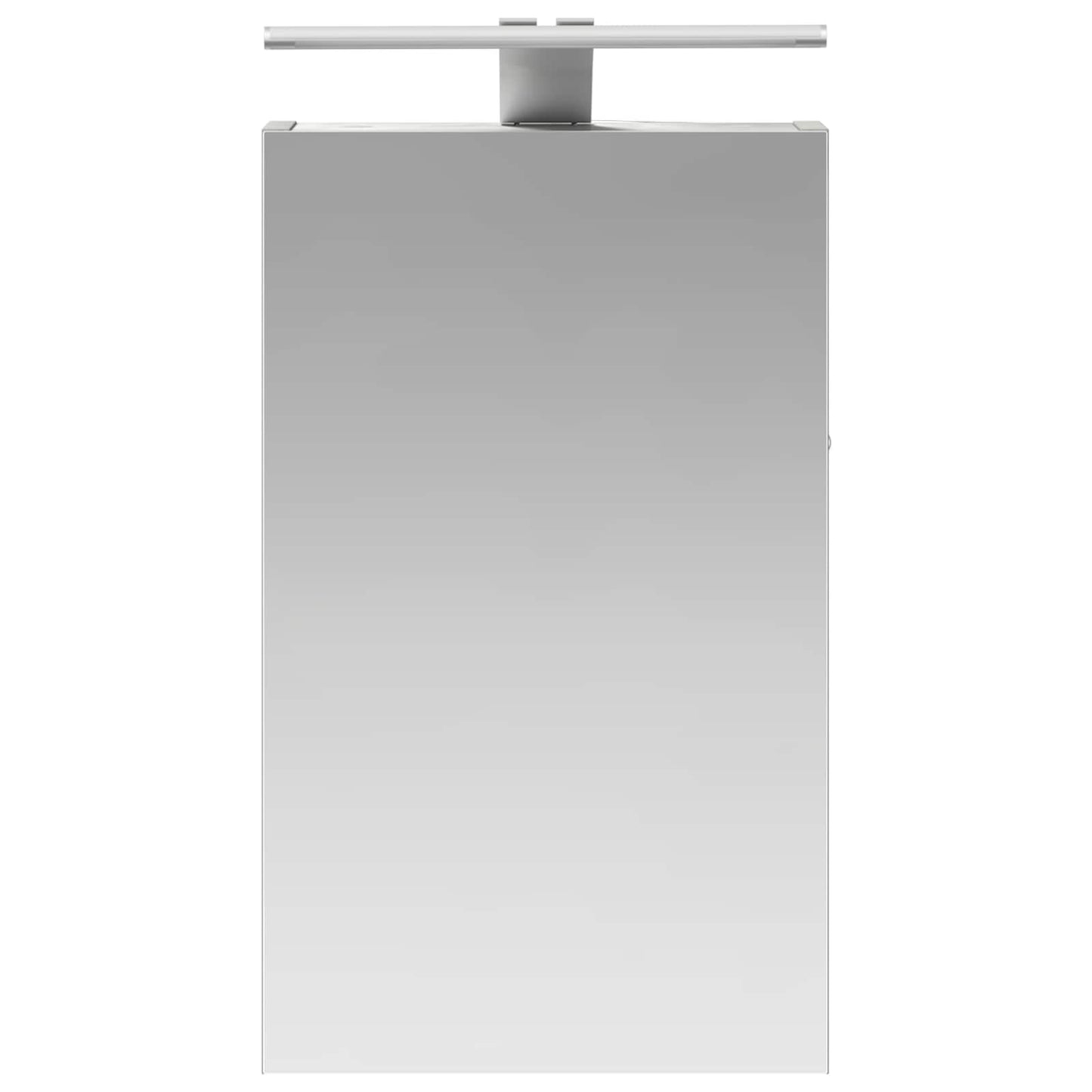Bathroom Mirror Cabinet Concrete Grey 30 x 10.5 x 50 cm