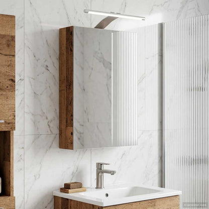 Bathroom Mirror Cabinet Old Wood 30 x 10.5 x 50 cm