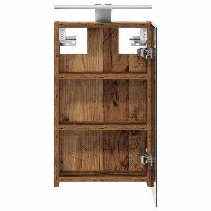 Bathroom Mirror Cabinet Old Wood 30 x 10.5 x 50 cm