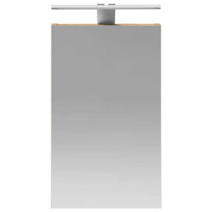 Bathroom Mirror Cabinet Artisian Oak 30 x 10.5 x 50 cm