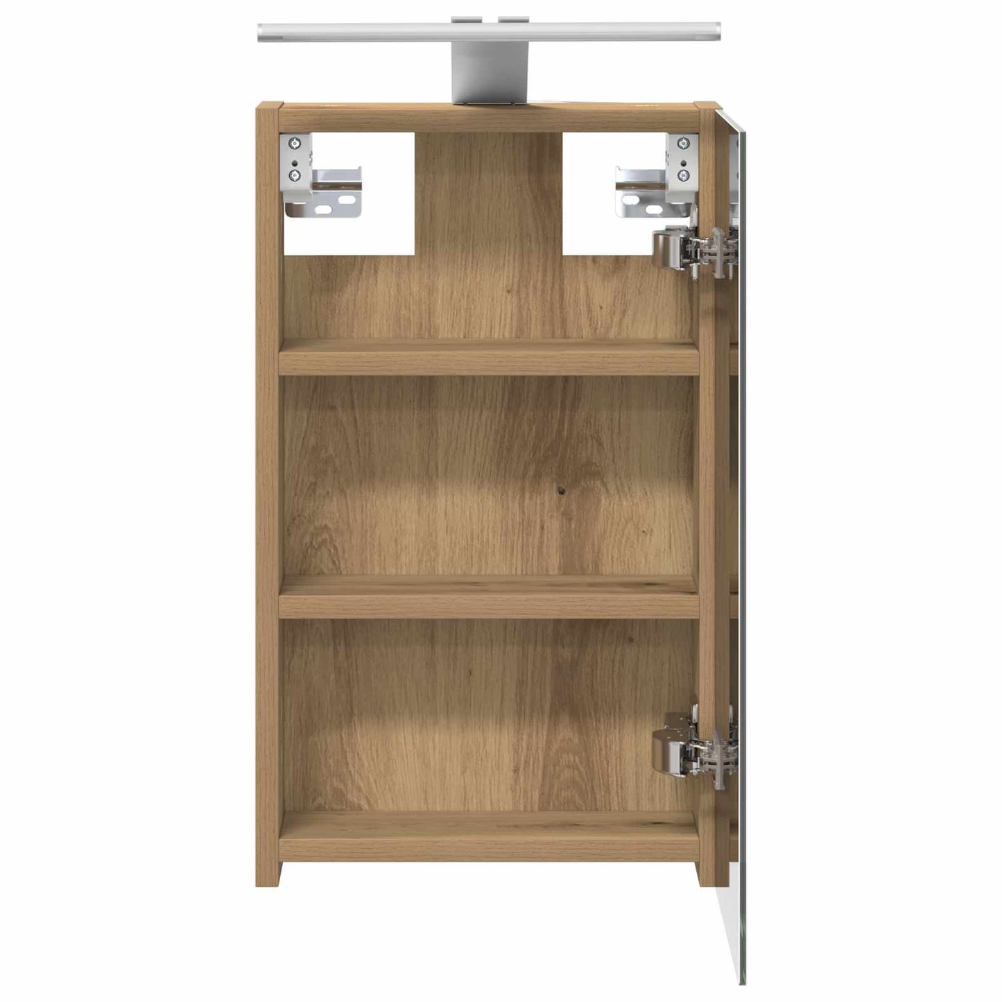 Bathroom Mirror Cabinet Artisian Oak 30 x 10.5 x 50 cm
