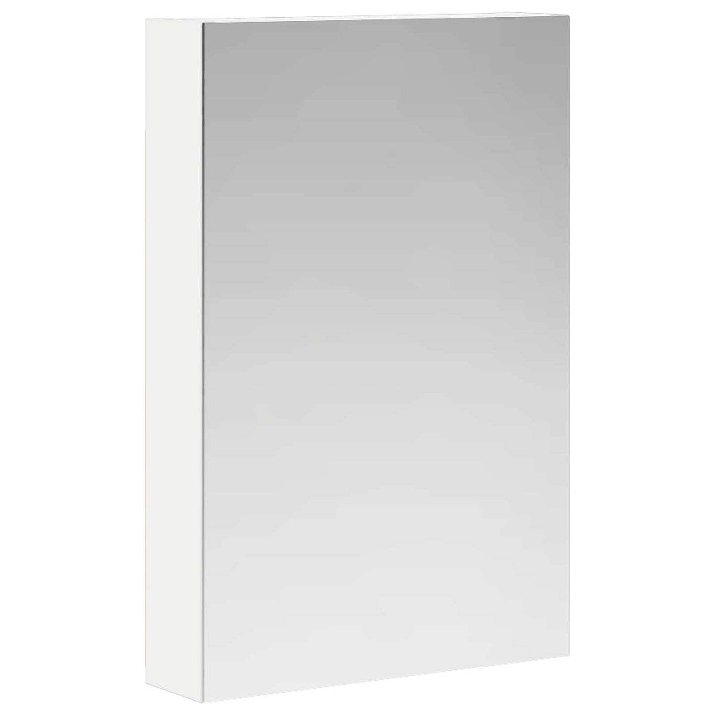 Bathroom Mirror Cabinet White 40 x 10.5 x 60.5 cm