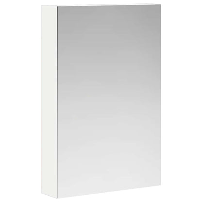 Bathroom Mirror Cabinet White 40 x 10.5 x 60.5 cm