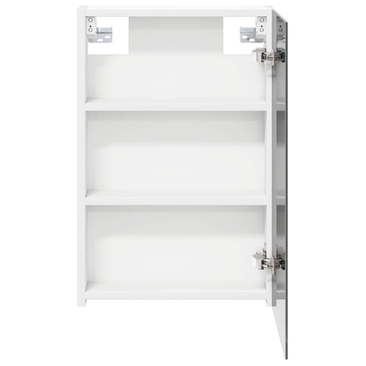 Bathroom Mirror Cabinet White 40 x 10.5 x 60.5 cm
