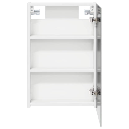 Bathroom Mirror Cabinet White 40 x 10.5 x 60.5 cm