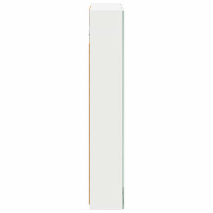 Bathroom Mirror Cabinet White 40 x 10.5 x 60.5 cm