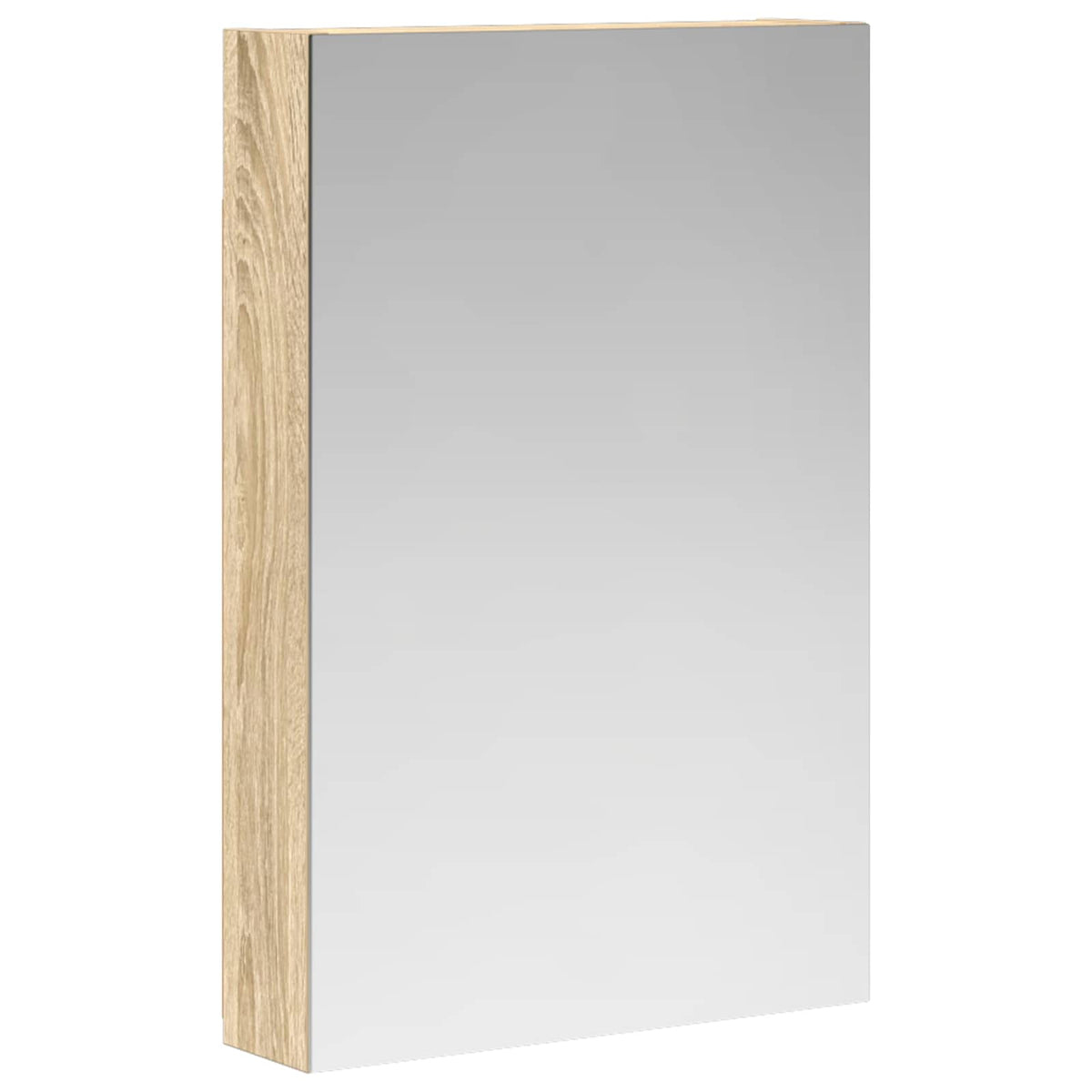 Bathroom Mirror Cabinet Sonoma Oak 40 x 10.5 x 60.5 cm
