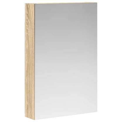 Bathroom Mirror Cabinet Sonoma Oak 40 x 10.5 x 60.5 cm