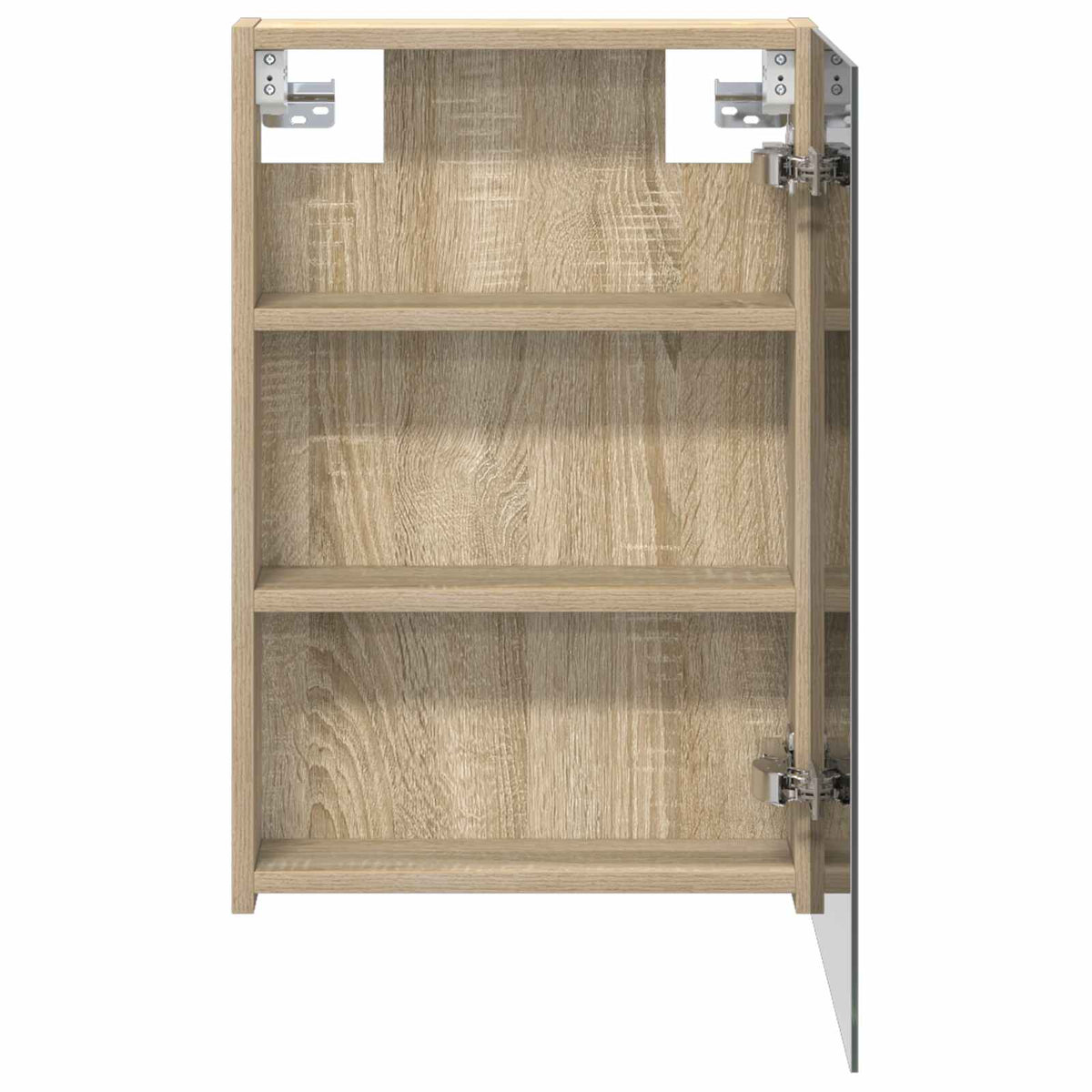 Bathroom Mirror Cabinet Sonoma Oak 40 x 10.5 x 60.5 cm
