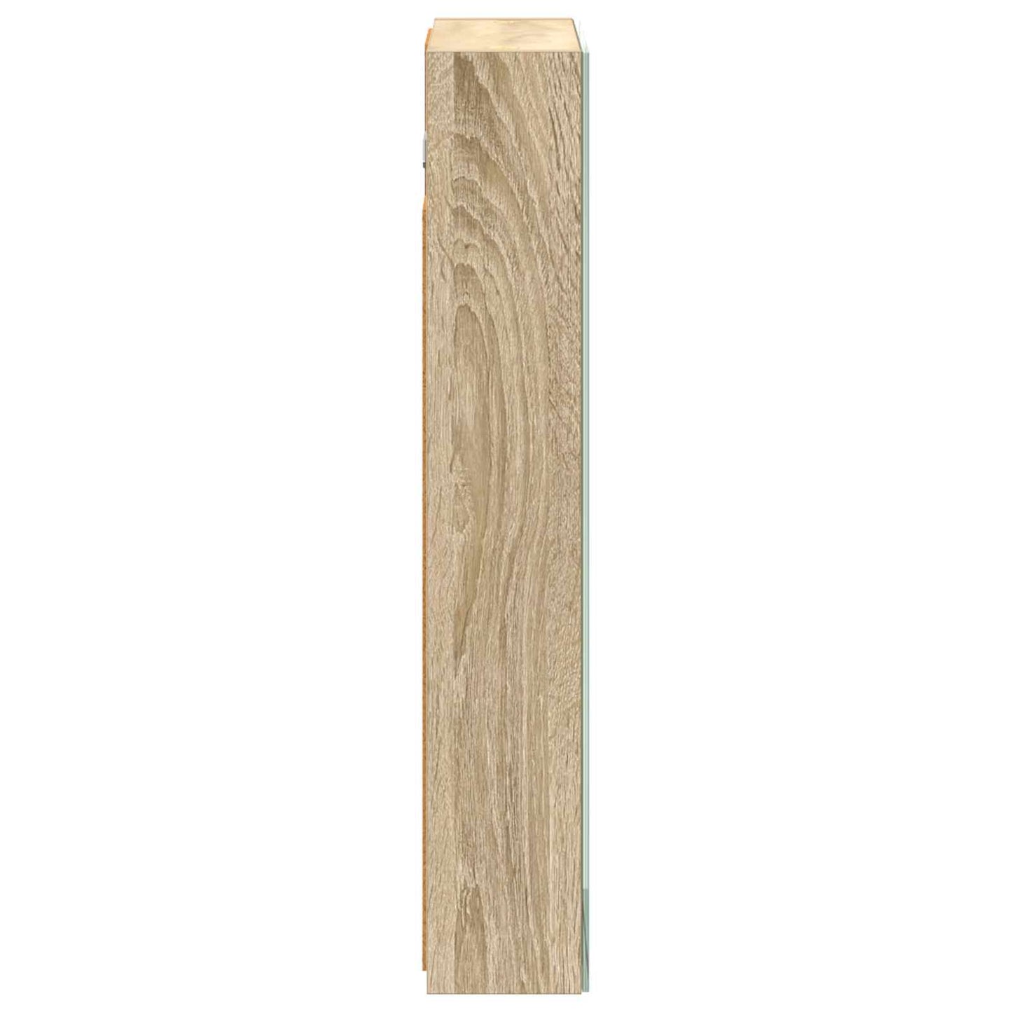Bathroom Mirror Cabinet Sonoma Oak 40 x 10.5 x 60.5 cm