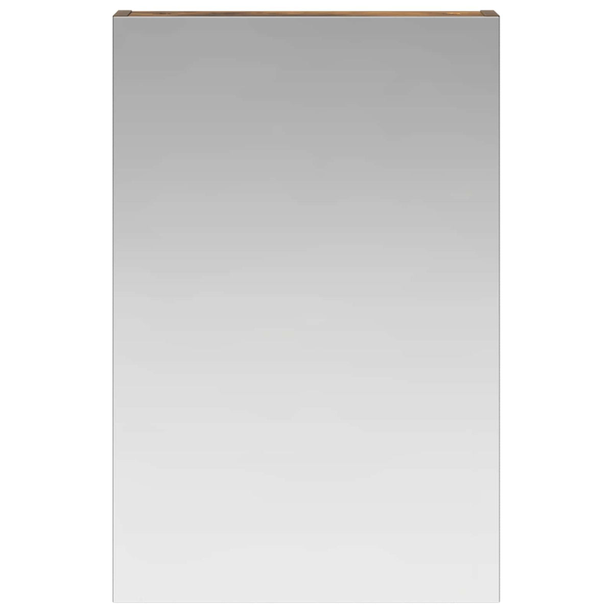 Bathroom Mirror Cabinet Smoked Oak 40 x 10.5 x 60.5 cm