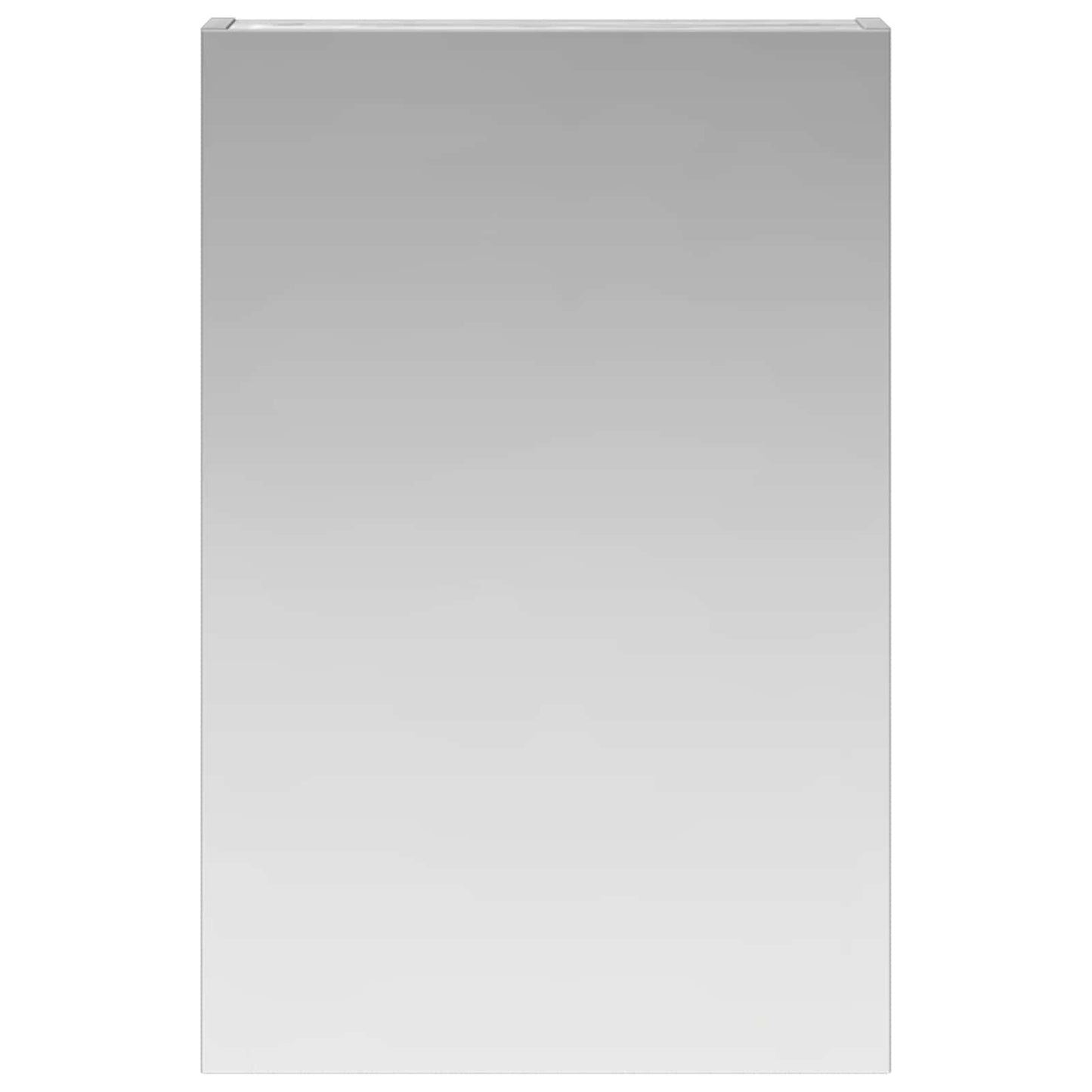 Bathroom Mirror Cabinet Grey Sonoma 40 x 10.5 x 60.5 cm