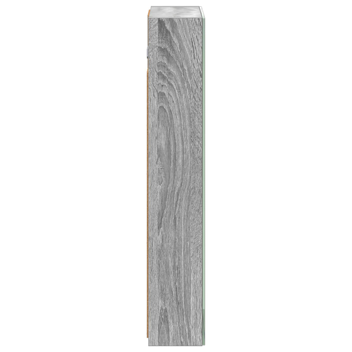 Bathroom Mirror Cabinet Grey Sonoma 40 x 10.5 x 60.5 cm