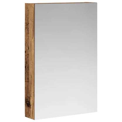 Bathroom Mirror Cabinet Old Wood 40 x 10.5 x 60.5 cm