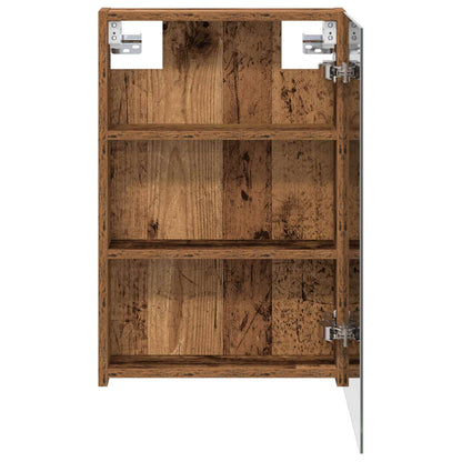 Bathroom Mirror Cabinet Old Wood 40 x 10.5 x 60.5 cm