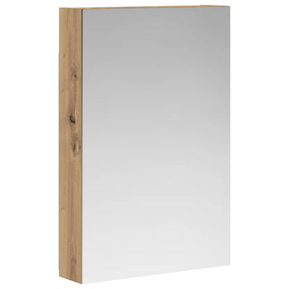 Bathroom Mirror Cabinet Artisian Oak 40 x 10.5 x 60.5 cm