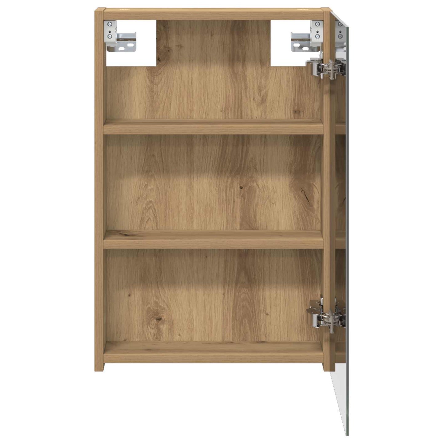 Bathroom Mirror Cabinet Artisian Oak 40 x 10.5 x 60.5 cm