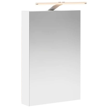Bathroom Mirror Cabinet White 40 x 10.5 x 60.5 cm