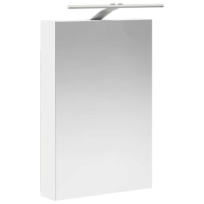 Bathroom Mirror Cabinet White 40 x 10.5 x 60.5 cm