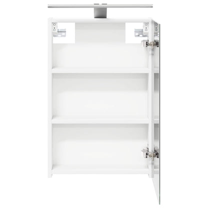 Bathroom Mirror Cabinet White 40 x 10.5 x 60.5 cm
