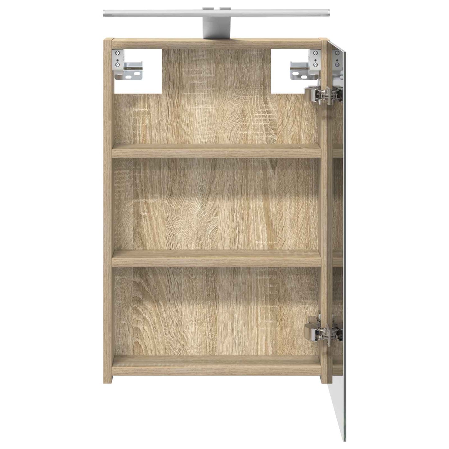Bathroom Mirror Cabinet Sonoma Oak 40 x 10.5 x 60.5 cm