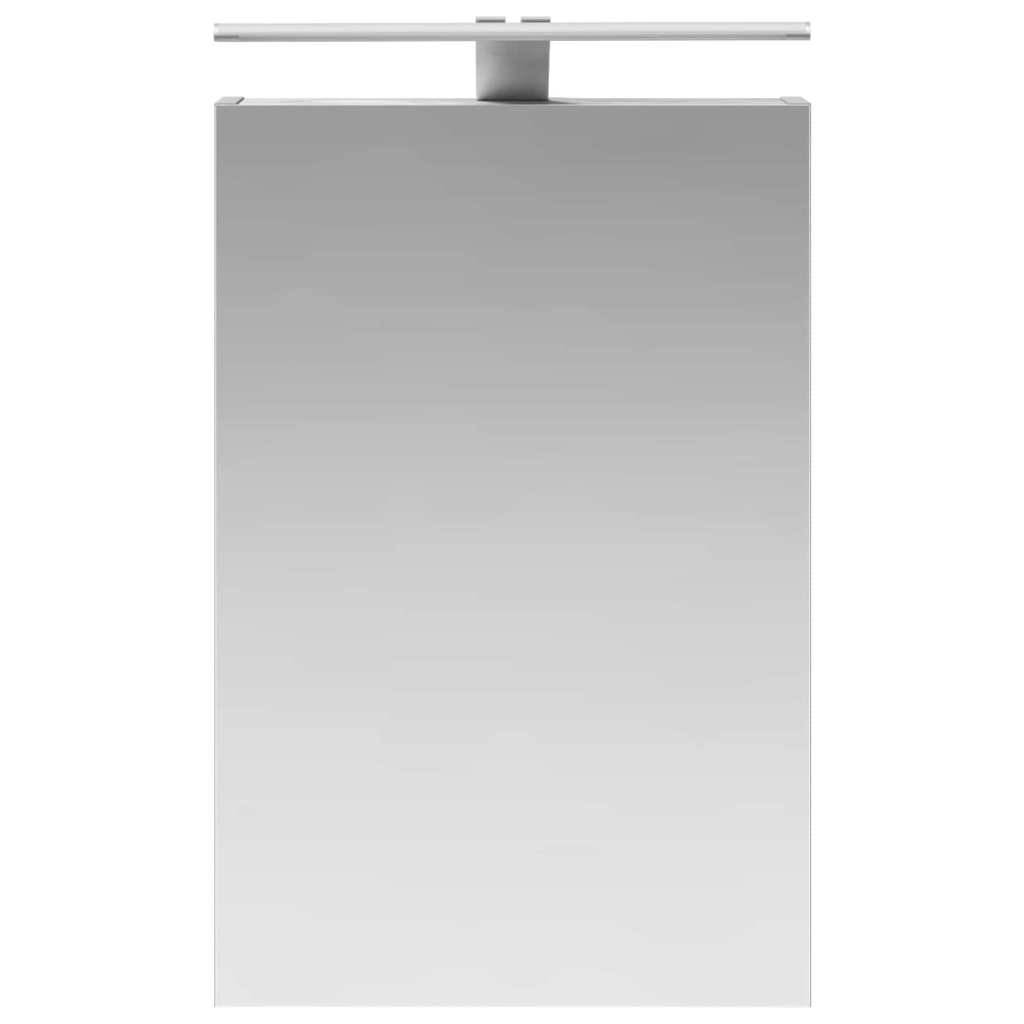 Bathroom Mirror Cabinet Concrete Grey 40 x 10.5 x 60.5 cm