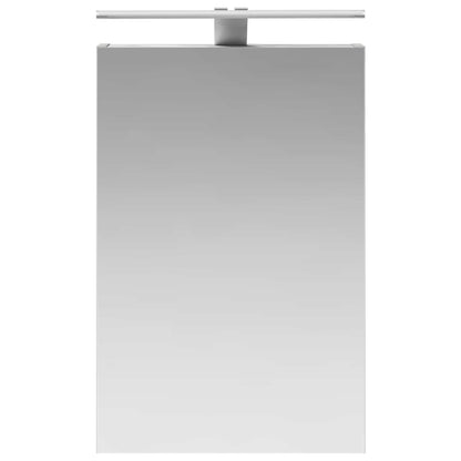 Bathroom Mirror Cabinet Concrete Grey 40 x 10.5 x 60.5 cm