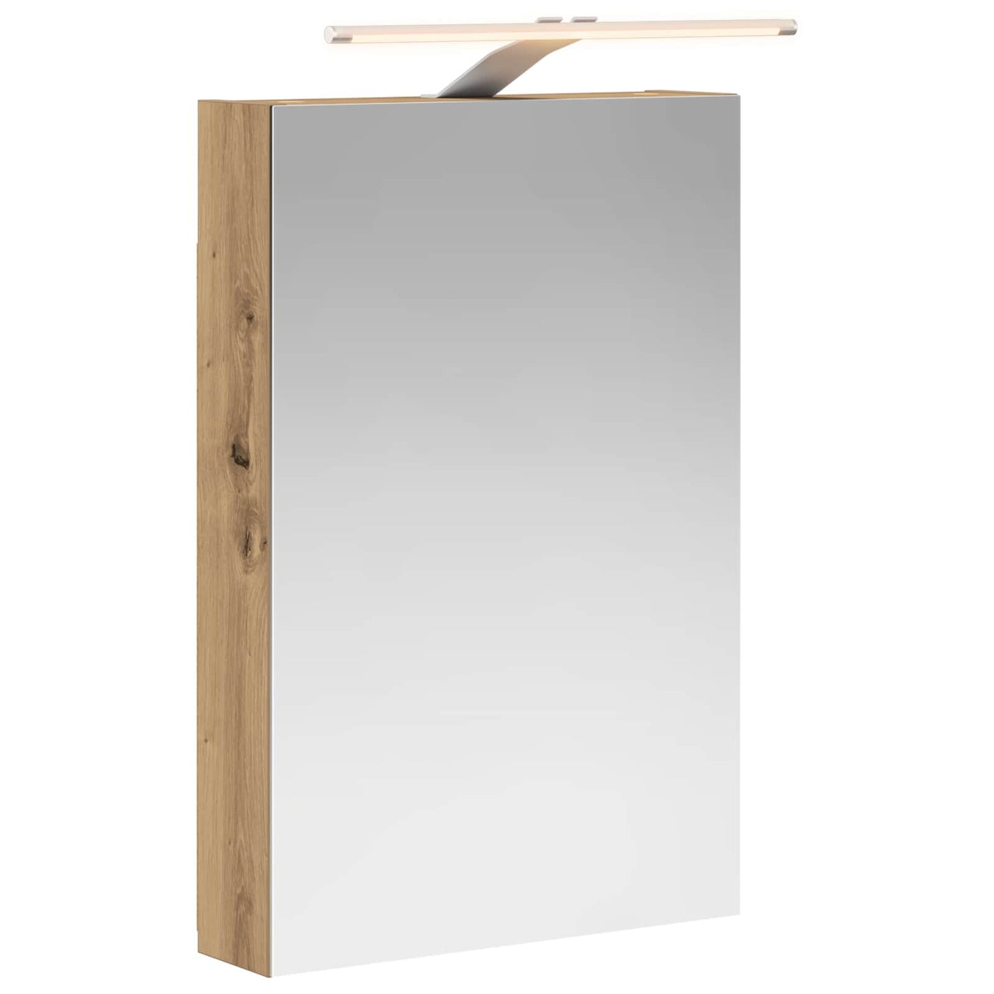 Bathroom Mirror Cabinet Artisian Oak 40 x 10.5 x 60.5 cm