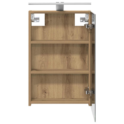 Bathroom Mirror Cabinet Artisian Oak 40 x 10.5 x 60.5 cm